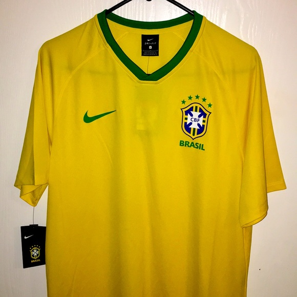 brazil soccer team jersey